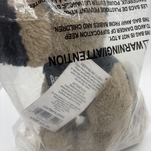 RARO Sello Nuevo con Etiquetas Carters K9 Policía Pastor Alemán Cachorro Perro Peluche Juguete Bebé - Imagen 3 de 12