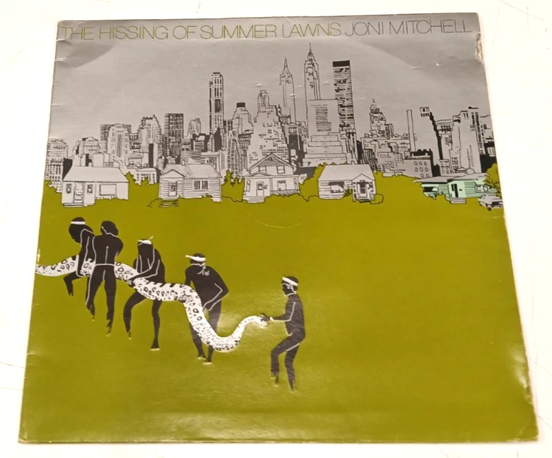 Joni Mitchell "The Hissing Of Summer Lawns" 1975 Aust 1st.Press VG+ Vinyl LP - Image 2 of 4