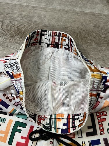 Fendi FF logo Swim Trunk Shorts Medium M - Picture 2 of 8