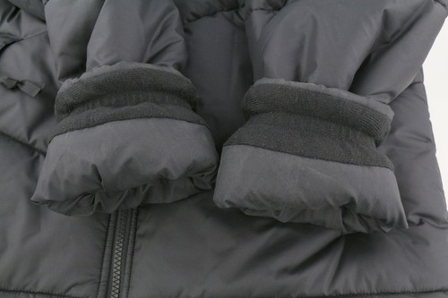 THE NORTH FACE Men Jacket XS Black Full Zip High Neck Insulated Logo Puffer * - Picture 17 of 17
