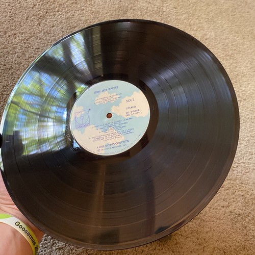 JERRY JEFF WALKER - SELF-TITLED (VINYL LP 1972 RARE Blue Label Decca DL 7-5384 - Picture 9 of 10