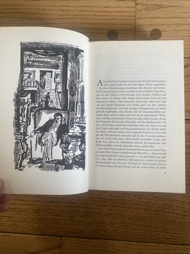 GERMAN ~ Anna Karenina ~ Leo Tolstoi (Tolstoy) ~ 1956 ~ Hardcover - Picture 10 of 20