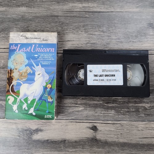 The Last Unicorn VHS (1982) | FHE Family Home Entertainment getestet EUC 80er Kinder - Bild 3 von 5