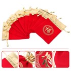  10 Pcs Flusen-aufbewahrungstasche Aufbewahrungsbeutel Für Schmuck