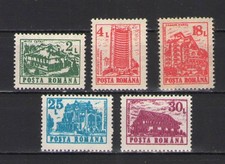 Romania 1991-MNH-Hotels and Hostels  (ROM 3)