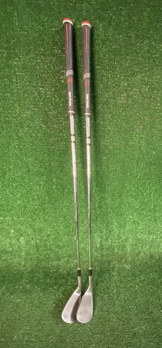 Adams Golf Tom Watson Wedge Set GW 52*08 And SW 56*14 RH Stiff Steel Great Grips - Picture 11 of 13