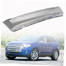 Front Lower Bumper Grille Moulding Chrome Plastic Silver Replacement for 2011