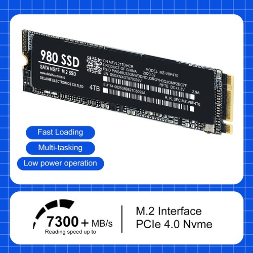 1/2/4TB 980 SSD M.2 NVMe Hard Drive with Dynamic Write Acceleration Hard Drive - Afbeelding 8 van 28