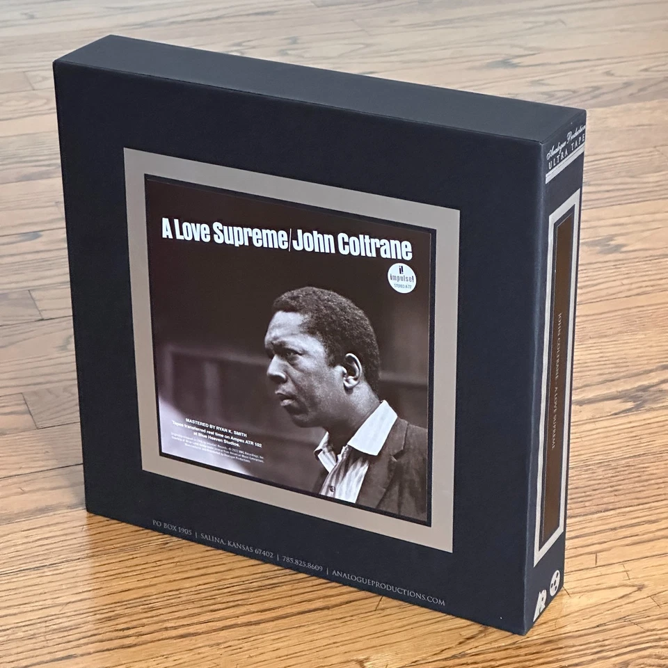 John Coltrane - A Love Supreme AP UltraTape 15 ips double Reel to Reel free ship Foto 3 de 4