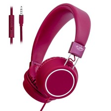 Kids HeadphonesWired Toddler Teens On-Ear Headphones with HD Microphone94dB V...