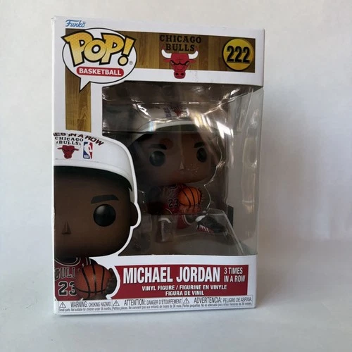 NBA Chicago Bulls Michael Jordan 3 Times in a Row POP Vinyl Figure #222 Funko