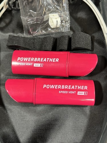Powerbreather Snorkel Pink With Bag - Picture 2 of 10