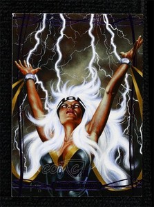 2016 Upper Deck Marvel Masterpieces Epic Purple 174/199 Storm #61 1mg8