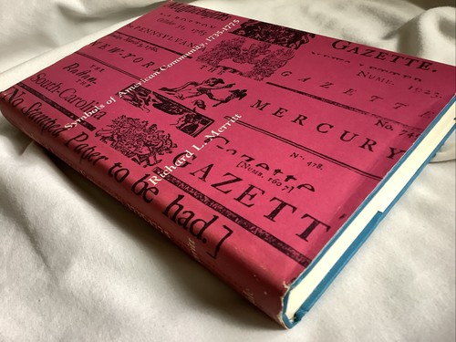 Symbols of American Community 1735-1775 (1970 HC 2nd printing) - LIKE NEW!! - Picture 2 of 9