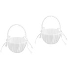  2 Pieces Blumenkinder Korb Hochzeit Blumenkorb Für Blumenmädchen Hochzeitskorb