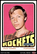 1972 Topps #70 Jack Marin  Rockets Duke 5 - EX