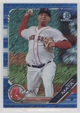 2019 Bowman Chrome Prospects Blue Shimmer Refractor /150 Bryan Mata #BCP-140 s3g