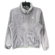 The North Face Osito Fleece Jacket Womens M Purple Full Zip Pockets Outdoors