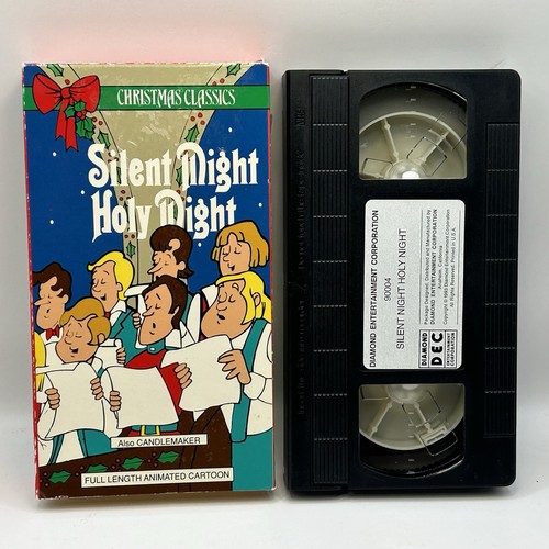 Christmas Classics Silent Night Holy Night VHS Video Tape 80s Cartoon Nearly New - Bild 4 von 8