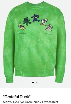 Nike x Grateful Dead X Oregon Ducks Crewneck Size XXL NWT Tie Dye SB Dunk
