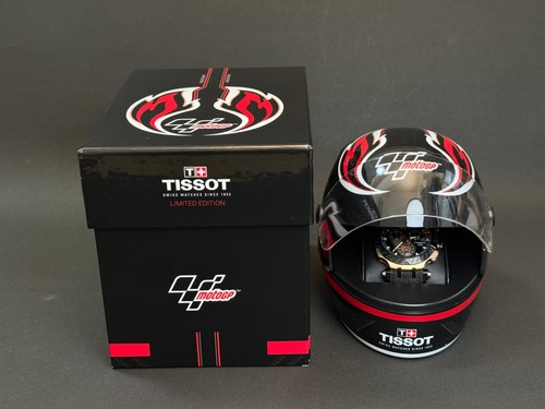 TISSOT motoGP T-RACE Limited Edition Men's Quartz Round Black W47.6mm With Box - Picture 3 of 24