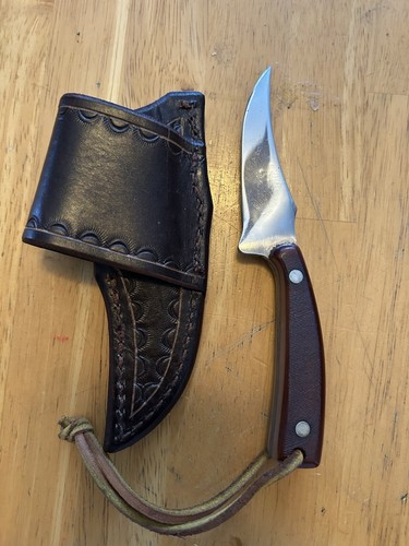 Vintage Schrade USA-Made Sharp Finger Old Timer 152OT Knife w/ Leather Sheath - Picture 2 of 3