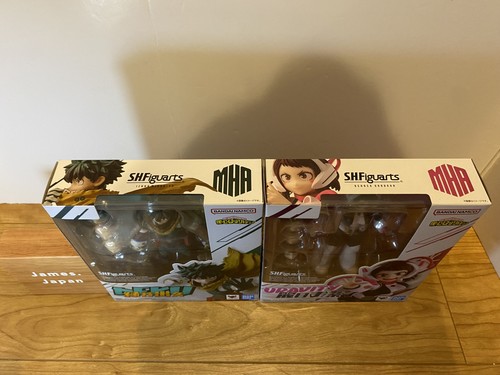 S.H.Figuarts My Hero Academia Deku Izuku Midoriya Ochako Uraraka Figur 2er Set - Bild 4 von 9