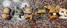 Littlest Pet Shop LPS Mixed Lot of 6 Figures Pets Bag 5