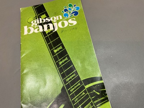 Gibson Banjo Catalogue 1960S-70S Bluegrass Country - Picture 3 of 4