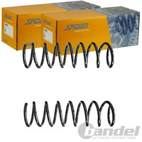 2X Spidan Fahrwerksfedern Satz Hinten Passend FÜR Mazda 3 Links+Rechts | 86909