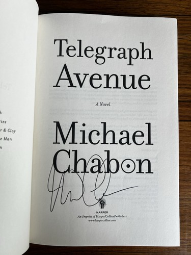 Telegraph Avenue by Michael Chabon Signed First Edition 2012 HC - Picture 2 of 15