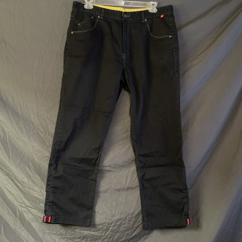 McDonalds Timeless Elements Black Pants Jeans 38 x 30 Crew Employee Work Uniform