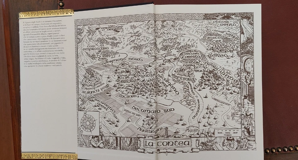 Il Signore degli Anelli, Bompiani 2003. Edizione Deluxe illustrata da Alan Lee - Immagine 4 di 4