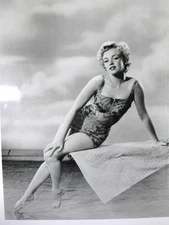 vtg Marilyn Monroe glamour photo Diving Board 1950 Thiesen NLQ