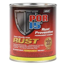 Por-15 45204 RUST PREVENTATIVE GRAY COATING QUART 32oz