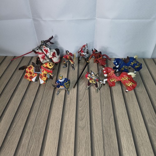 Papo Knights And Horses Bundle - Picture 1 of 5