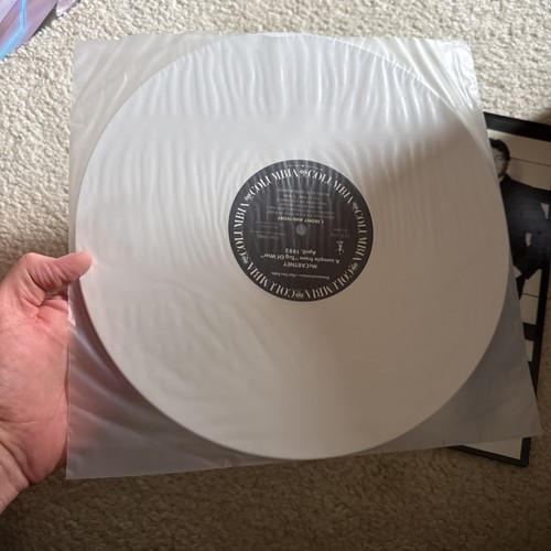 Paul McCartney A Sample from Tug of War WHITE VINYL Promo Press AS 1444 - Picture 5 of 5