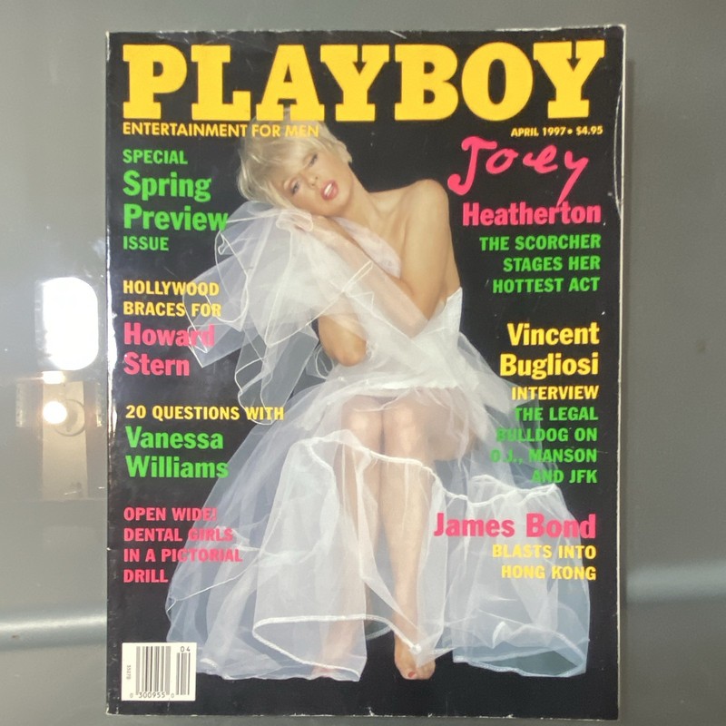 Playboy Magazine April 1997 Illustrated Issue Joey Heatherton Howard Stern