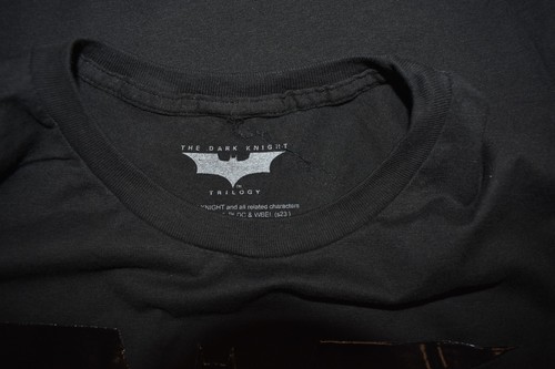 The Deark Knight Herren Batman Tonal Schwarz Hemd Neu S-3XL - Bild 7 von 7