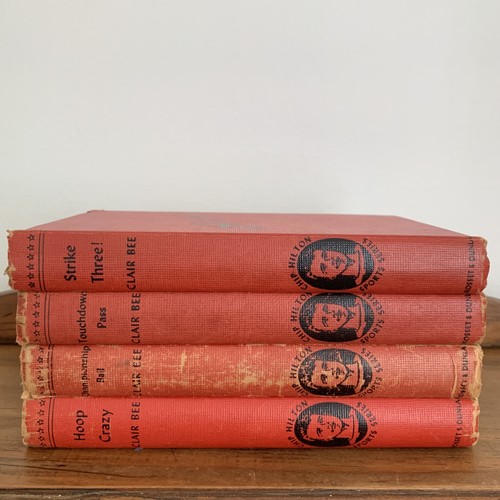 Chip Hilton SPORTS Series Hardback Book Lot 4 Young Adult Clair Bee Vtg 1948-50 - Imagen 5 de 5
