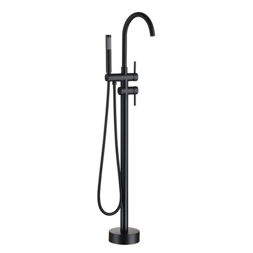 Boyel Living Freistehende Bodenmontage 2-Griff Badewanne Füllarmatur mit in