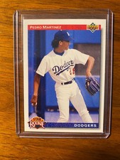 1992 Upper Deck Star Rookie Pedro Martinez #18 Rookie RC HOF