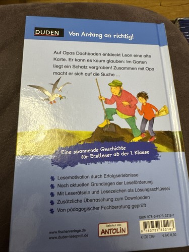 Martin Lenz Leseprofi - Die geheimnisvolle Schatzkarte, 1. Klasse - Bild 2 von 2