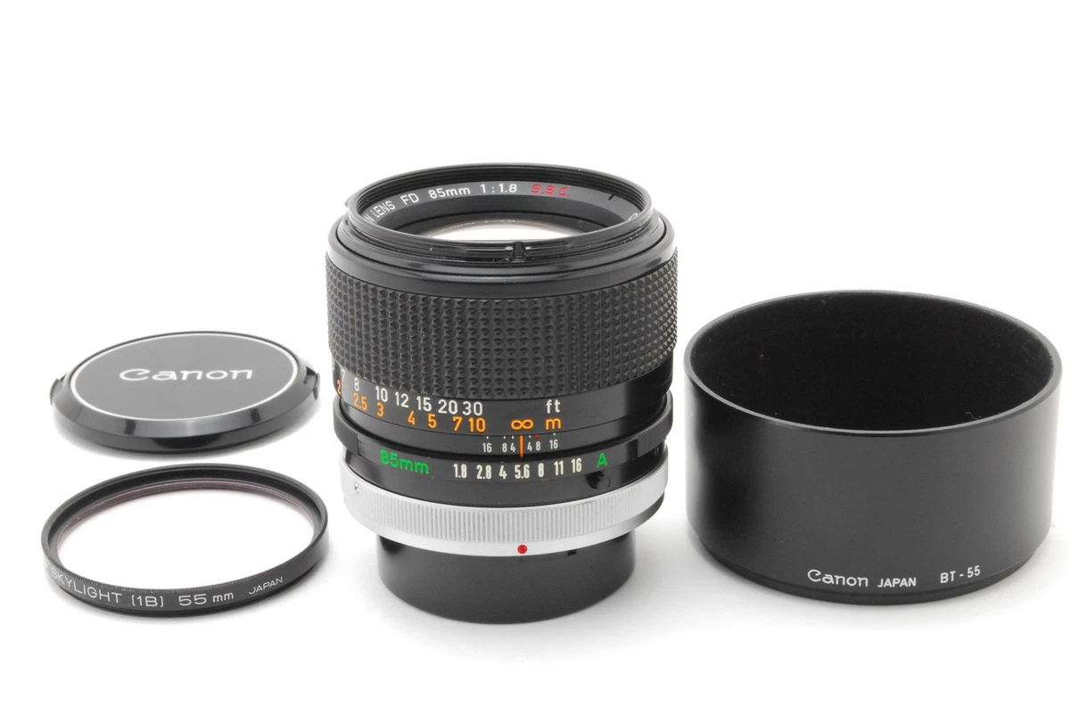 25+ Canon FD f/1.8 Camera Lenses 85mm Focal for sale | Updated Oct