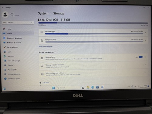 Dell Vostro 15-3568 Laptop 15.6” i3-7100U 2.40GHz 4GB Ram 128GB SSD W11 Pro READ - Picture 2 of 23