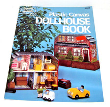 American School Of Needlework Plastic Canvas Dollhouse Book Pattern Book