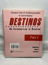 Audiocassettes To Accompany Destinos An Introduction To Spanish Part 1