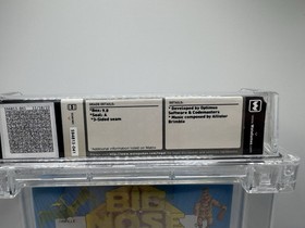 Big Nose The Caveman (Nintendo NES) NEW Factory Sealed WATA 9.0 A RARE