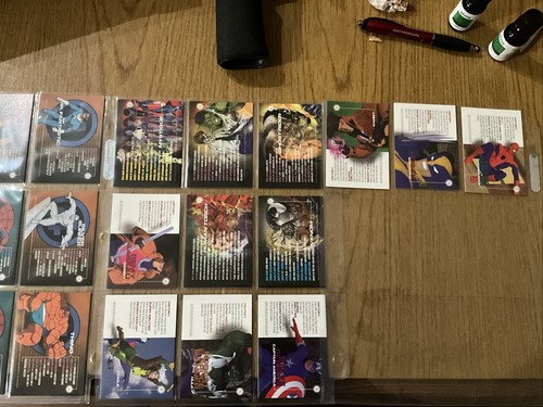 1996 Marvel Motion 3D Lenticular Card Set 30 Cards - Picture 2 of 4