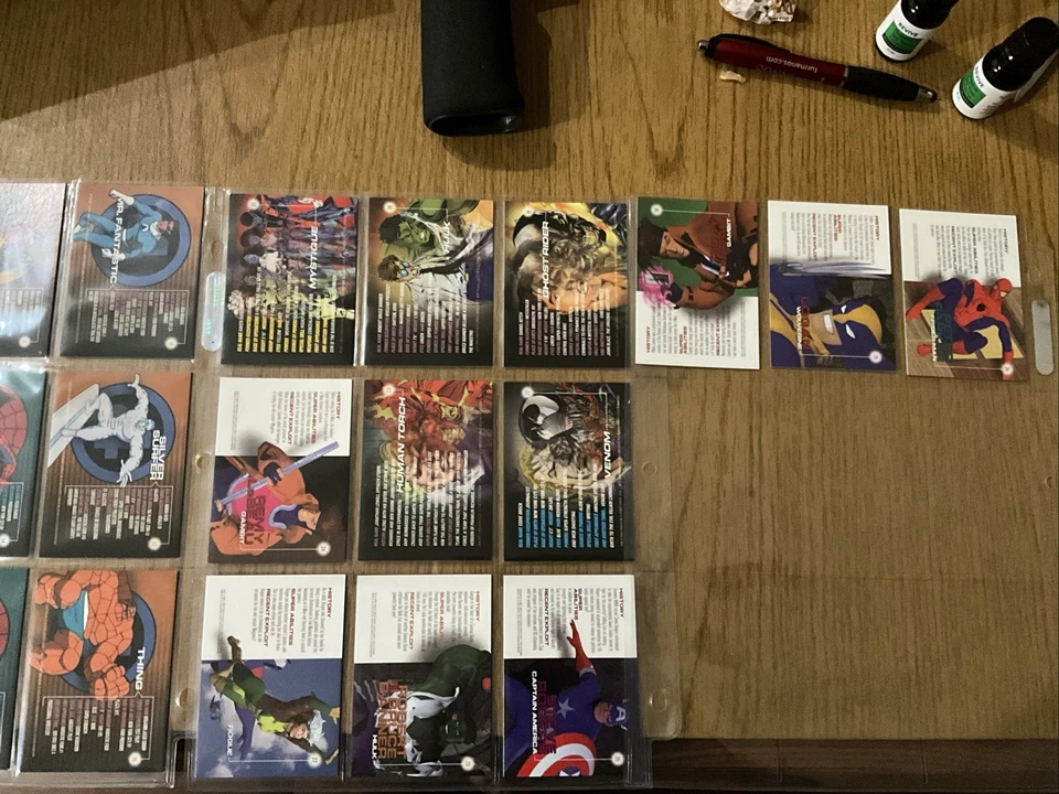 1996 Marvel Motion 3D Lenticular Card Set 30 Cards - Image 2 of 4